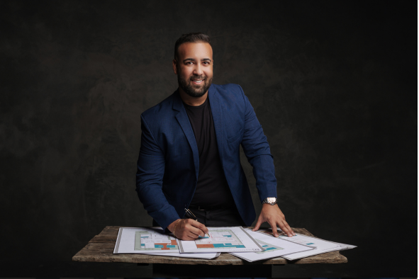 Projeto arquitetônico de Leo Fachadas